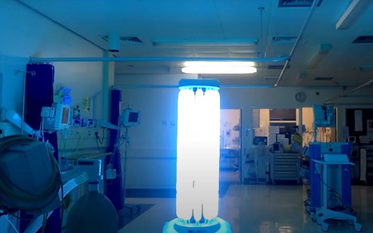 Lamparas ultravioleta en hospitales para desinfeccion